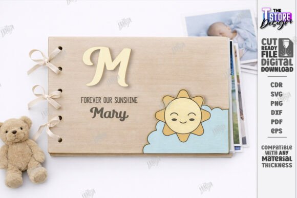 3D Baby Photo Album Laser Cut Covers: A Crafter’s Review