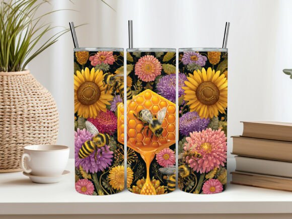 3D Bee Honeycomb Sublimation, 20 Oz Graphics and Tumbler Wraps Review