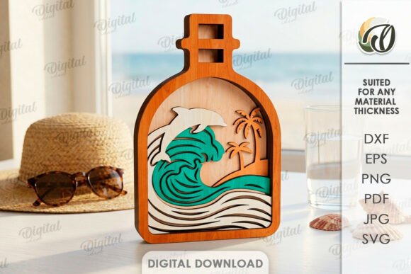 3D Decor in Bottle Laser Cut: A Publisher’s Review