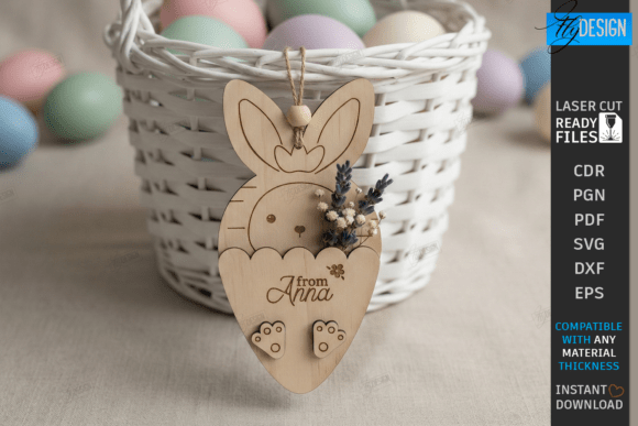 3D Easter Money Holder SVG Gift Tag: Laser Cutting & Spring Amp Review