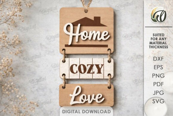 3D Home Gift Tag Laser Cut Review