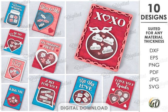 3D Valentine’s Day Laser-Cut Wooden Gifts Bundle Review