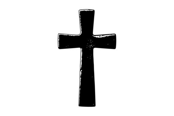 3d Wooden Cross Symbol Isolated on White Graphics and Illustrations Review