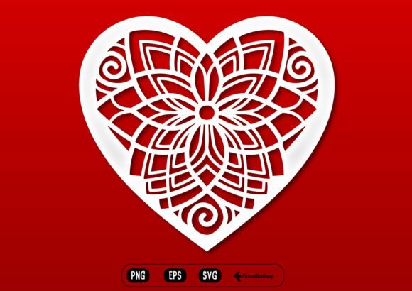 Intricate Mandala Heart Design SVG Review