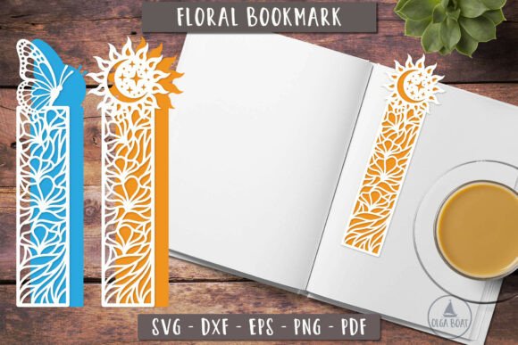 Sun Butterfly Bookmark SVG Floral Design Graphics and Crafts Review